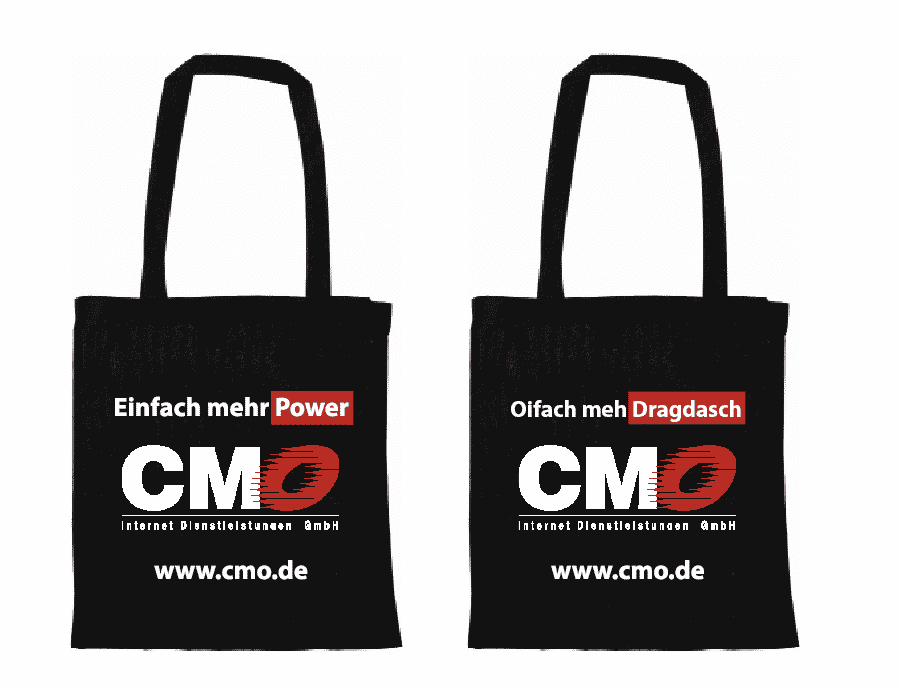 Erster Entwurf der CMO-Taschen