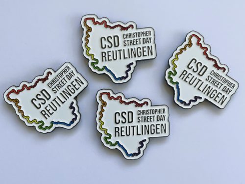 Pin zum 1. CSD in Reutlingen JETZT erhältlich